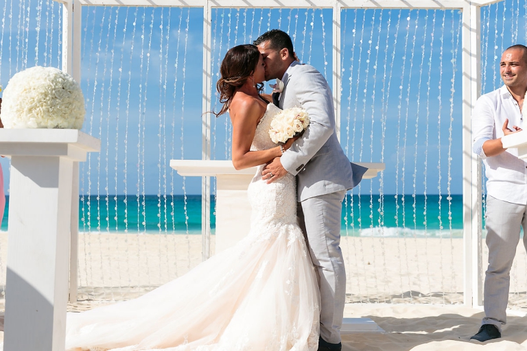 Beach wedding at Hard Rock Punta Cana