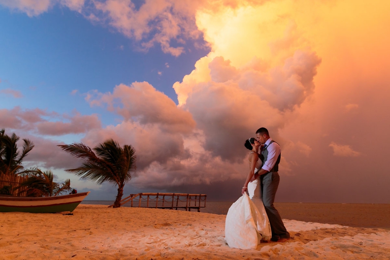 Punta Cana Sunset Wedding
